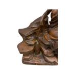 Sculpture en Plâtre Carli : Femme Assise avec Cruche Oiseau, Enlèvement