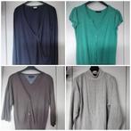 Dameskleding /T.L/2 truien/2 vestjes/katoen, Ophalen of Verzenden, Zo goed als nieuw, Maat 42/44 (L), Overige kleuren
