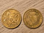 Malta 2008 munt van 50 cent, Postzegels en Munten, Munten | Europa | Niet-Euromunten, Ophalen of Verzenden