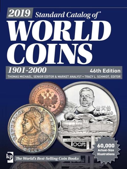 Wereldcatalogus munten 1901-2000 Versie 2019 46e editie, Postzegels en Munten, Munten en Bankbiljetten | Toebehoren, Boek of Naslagwerk