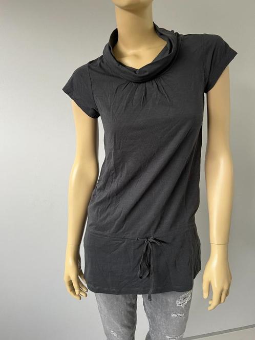 springfield s tshirt, Kleding | Dames, T-shirts, Zo goed als nieuw, Maat 36 (S), Grijs, Korte mouw, Ophalen of Verzenden