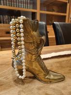 Vintage messing laars-unieke blikvanger, Antiek en Kunst, Ophalen