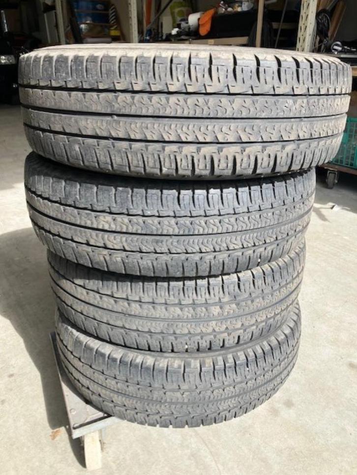 2 Michelin Agilis Ducato Boxer Jumper M+S 225/75R16CP Q116, Auto-onderdelen, Banden en Velgen, Band(en), All Season, 16 inch, 225 mm