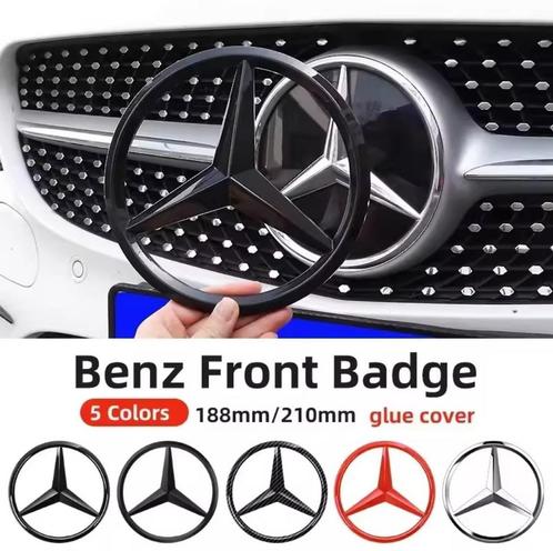 Mercedes Grill Logo – Originele Ster Embleem, Auto diversen, Tuning en Styling, Ophalen of Verzenden