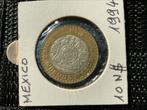 MEXICO - 10 nieuwe peso’s munt  vol met details - 1994, Postzegels en Munten, Munten | Amerika, Ophalen, Midden-Amerika, Losse munt