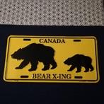 licence plate canada bear x-ing autogear, Enlèvement ou Envoi, Voitures, Neuf