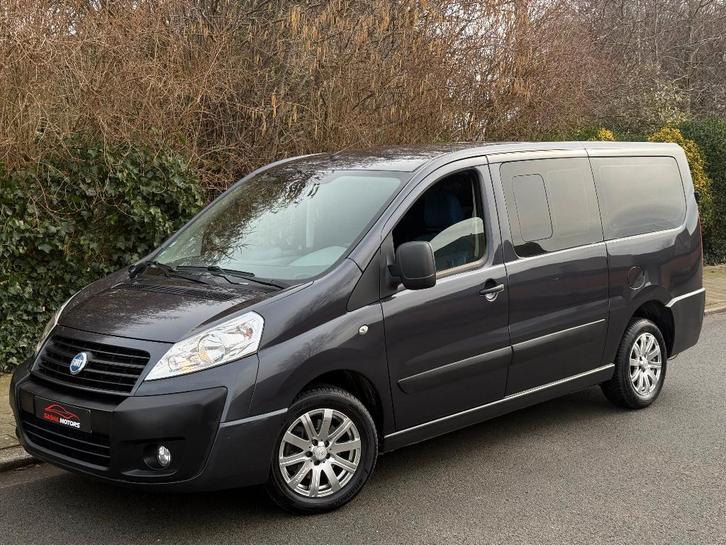 Fiat Scudo Dubbele-Cabine 2.0 JTD | Airco | 5 Zitplaatsen, Autos, Camionnettes & Utilitaires, Entreprise, Achat, ABS, Airbags