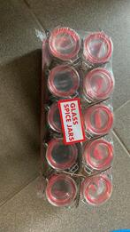 Glazen voorraadpotten 60ml, Ophalen, Nieuw