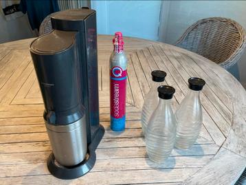 Sodastream Crystal 3.0 (incl 3 flessen en extra cartouche) beschikbaar voor biedingen