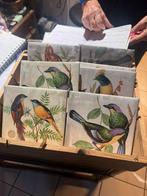 Handgeschilderde tegeltjes met vogels, Doe-het-zelf en Bouw, Ophalen of Verzenden, Zo goed als nieuw