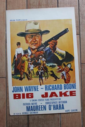 filmaffiche John Wayne Big Jake 1971 filmposter disponible aux enchères