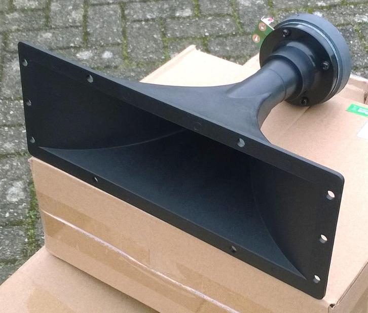 Tweeter en hoorn 30 - 60 Watt, 10 x 4 inch, Audio, Tv en Foto, Luidsprekerboxen, Nieuw, Overige typen, Minder dan 60 watt, Overige merken