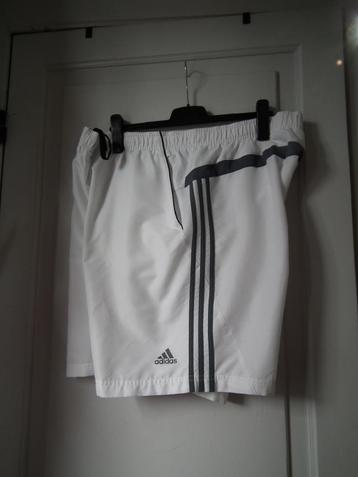 Short blanc Adidas Climacool, pour homme. XXL 100% polyester