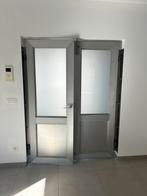 Aluminium deur, Bricolage & Construction, Fenêtres & Moustiquaires, Comme neuf, Enlèvement, Porte intérieure, Verre