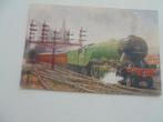 stoomtrein-fyving scotsman L.N.E.R. leaving, Ophalen of Verzenden, 1920 tot 1940, Gelopen, Voertuig