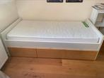 Lit une personne 190x90 avec matelas et 3tiroirs, Huis en Inrichting, Slaapkamer | Bedden, Ophalen, Zo goed als nieuw, Eenpersoons