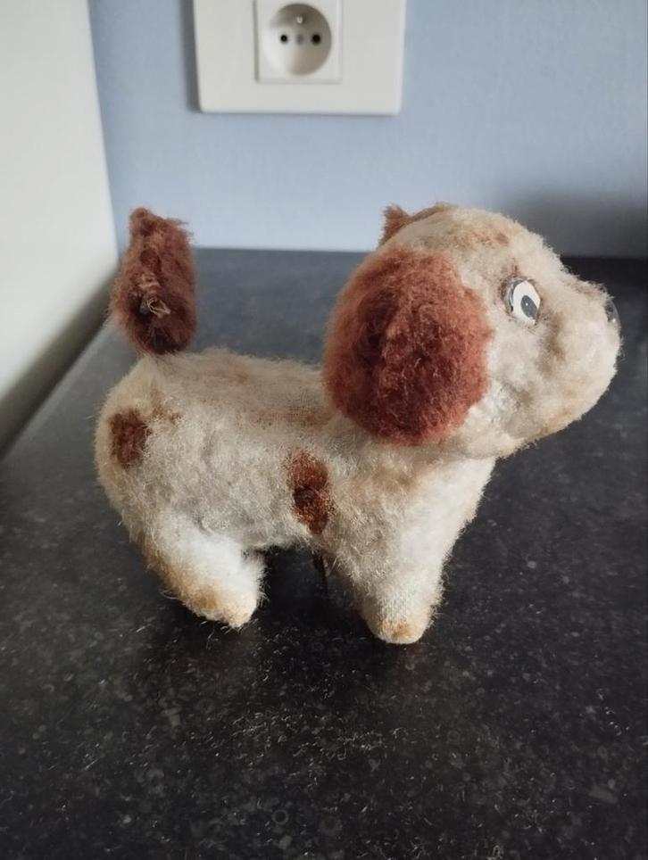 Chien à remontage mécanique ancien Japon, Antiquités & Art, Antiquités | Jouets, Enlèvement ou Envoi