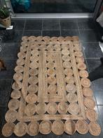 Bohemian jutte tapijt, Huis en Inrichting, Stoffering | Tapijten en Vloerkleden, Ophalen, 100 tot 150 cm, Beige, Zo goed als nieuw