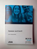 Dyslexie van A tot Z, Boeken, Ophalen of Verzenden, Nieuw, Hogeschool