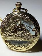 Zakhorloge, Handtassen en Accessoires, Horloges | Heren, Overige merken, Staal, Zakhorloge, Staal