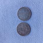 Zilver- 1 fr Leopold 2 België 1904/1909 vl, Ophalen of Verzenden, Zilver, Zilver