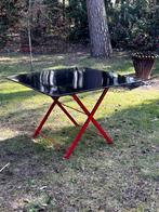 Vintage. Tafel, bureel, wandlamp en plafondlampen. ROOD 1980, Ophalen, Gebruikt, Metaal
