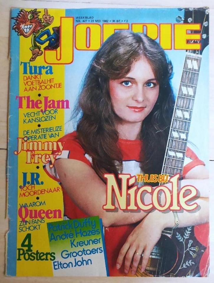 Joepie cover pagina's jaren 80, Verzamelen, Posters, Ophalen of Verzenden