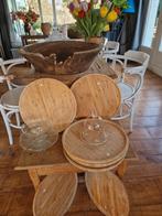 houten borden 33cm dm €5 per stuk, Ophalen, Gebruikt