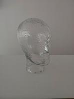 Glazen mannequin hoofd 1970, Antiek en Kunst, Ophalen of Verzenden