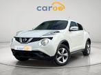 Nissan Juke 1.6i 2WD Tekna Xtronic *GARANTIE - TOP STAAT*, Parkeersensor, 4 cilinders, Leder en Stof, Wit