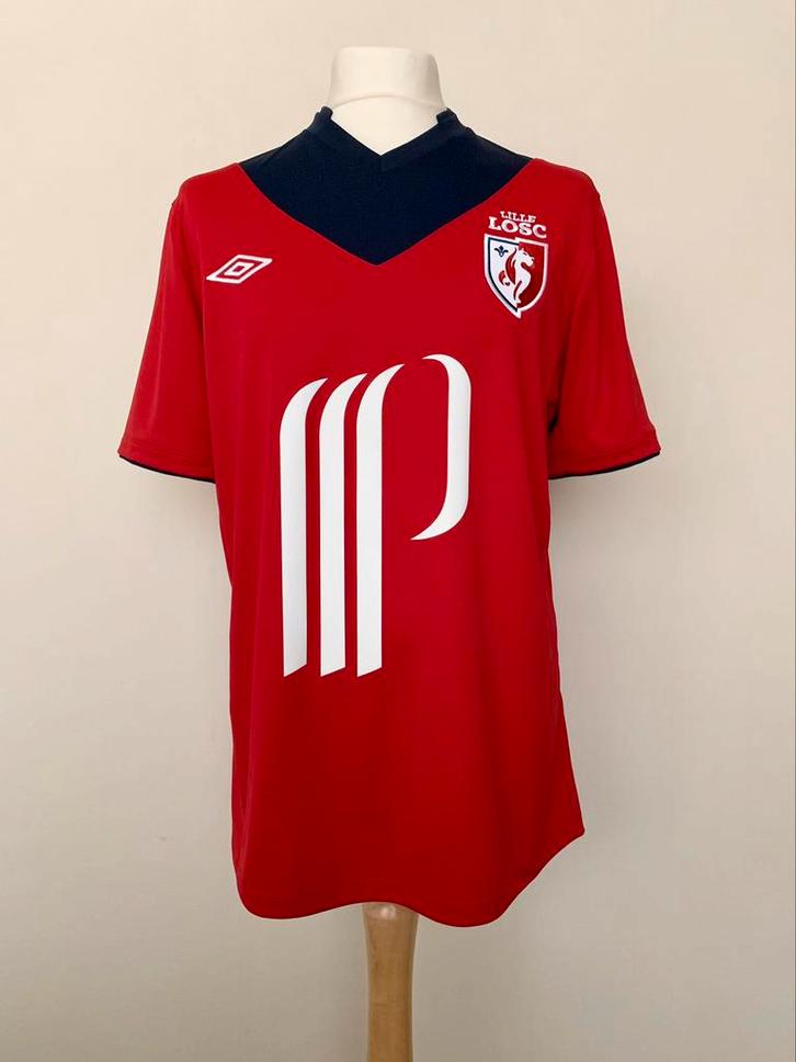 LOSC Lille 2012-2013 Home Umbro Ligue 1 France shirt, Sport en Fitness, Voetbal, Nieuw, Shirt, Maat L