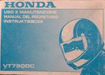 Manuel d'utilisation de la Honda VT750DC (italien), Enlèvement ou Envoi, Honda