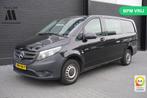 Mercedes-Benz Vito 110 CDI Lang Dubbele cabine EURO 6 - A/C, Auto's, Parkeersensor, Zwart, Mercedes-Benz, Bedrijf