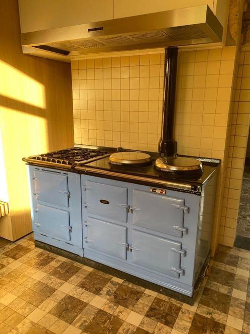 AGA, Elektronische apparatuur, Fornuizen, Gebruikt, Tussenbouw, Gas, 5 kookzones of meer, 90 tot 95 cm, 60 cm of meer, Ophalen