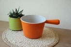 Le Creuset France oranje fondue pan, Huis en Inrichting, Keuken | Potten en Pannen, Ophalen of Verzenden, Gebruikt, Gietijzer
