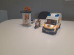 PLAYMOBIL AMBULANCE, Kinderen en Baby's, Speelgoed | Playmobil, Ophalen, Zo goed als nieuw, Complete set