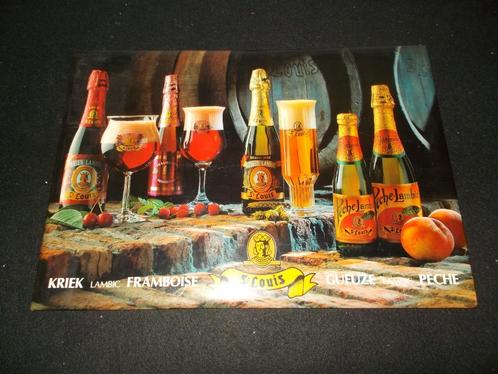 Van Honsebrouck - St.Louis Gueuze-Kriek Lambic Frambois-1989, Verzamelen, Biermerken, Gebruikt, Reclamebord, Plaat of Schild, Overige merken