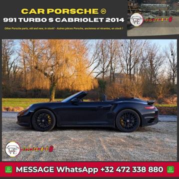 991 Turbo S Cabriolet uit het jaar 2014 beschikbaar voor biedingen