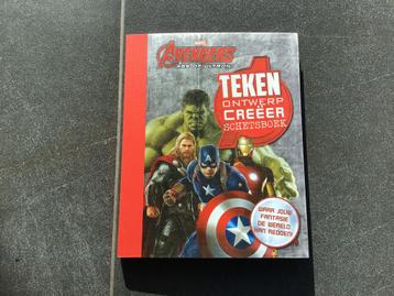 Avengers schetsboek NIEUW