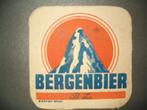 Bierviltje Bergenbier Zeeberg Aalst 2 : 94 x 94 mm, Ophalen of Verzenden, Gebruikt, Viltje(s)