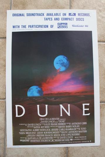 filmaffiche Dune David Lynch 1984 filmposter