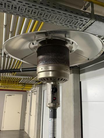 Terrasverwarmer inclusief GASFLES  beschikbaar voor biedingen