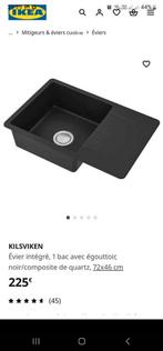 Evier anthracite ikea - neuf jamais déballé, Ophalen of Verzenden, Nieuw