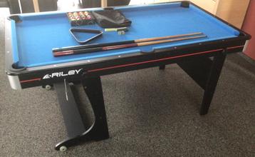 Pooltafel Riley, Sport en Fitness, Ophalen, Zo goed als nieuw, Pooltafel