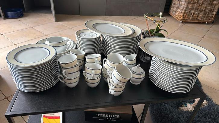 Porseleinen servies Westerling Bavaria, Huis en Inrichting, Keuken | Servies, Gebruikt, Porselein, Ophalen