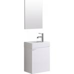 WC Meuble lavabo toilette - Blanc, Maison & Meubles, 25 à 50 cm, 50 à 100 cm, Enlèvement ou Envoi, Moins de 100 cm