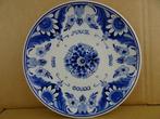 Antiek Delfts blauw wandbord Schoonhoven M.V.Z. 1924-1949, Antiek en Kunst, Ophalen of Verzenden