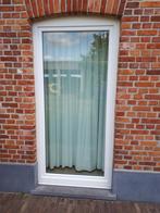 2 fenêtres en PVC blanc, Bricolage & Construction, Châssis & Portes coulissantes, Comme neuf, Châssis de fenêtre, 75 à 150 cm