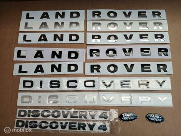 Logo LAND ROVER DISCOVERY 4 letters motorkap achterklep l319 beschikbaar voor biedingen