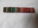 2 Ribbons op oudere speld, Verzamelen, Militaria | Algemeen, Overige soorten, Ophalen of Verzenden, Lintje, Medaille of Wings